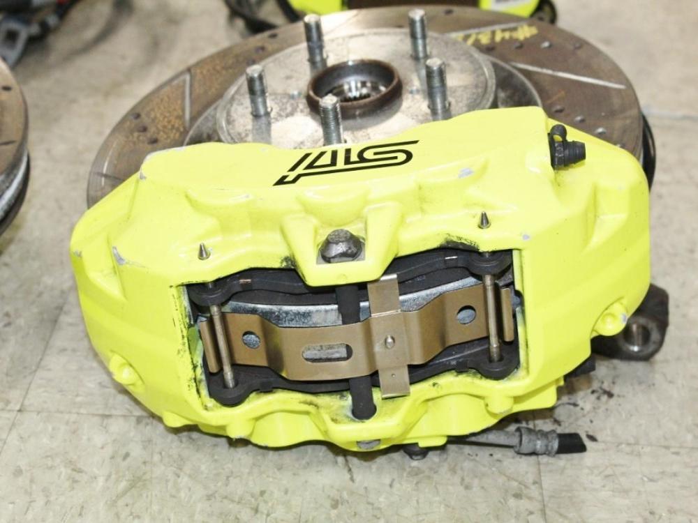 2018-2021 Subaru WRX STI OEM 6Pot 2Pot Brembo Brakes Calipers Rotors Spindles : Image 9