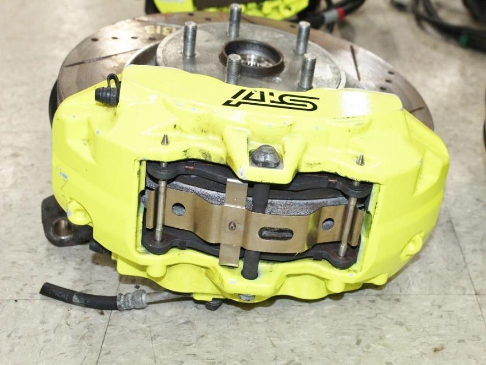 2018-2021 Subaru WRX STI OEM 6Pot 2Pot Brembo Brakes Calipers Rotors Spindles : Image 14