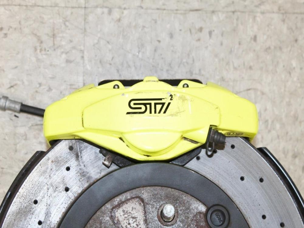 2018-2021 Subaru WRX STI OEM 6Pot 2Pot Brembo Brakes Calipers Rotors Spindles : Image 21