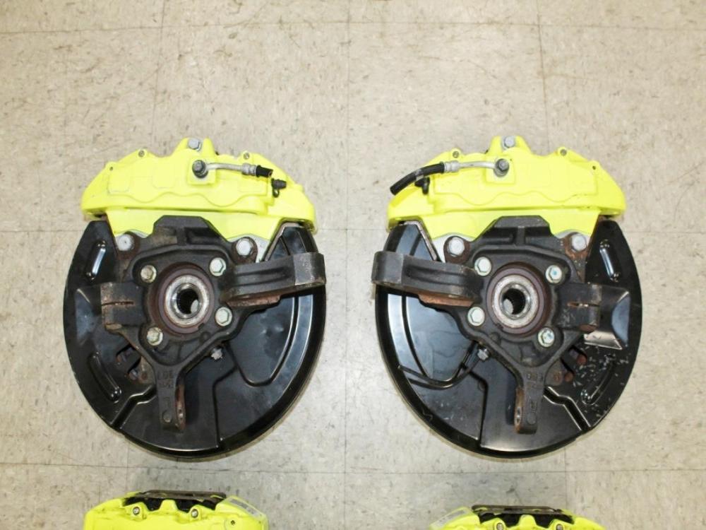 2018-2021 Subaru WRX STI OEM 6Pot 2Pot Brembo Brakes Calipers Rotors Spindles : Image 24