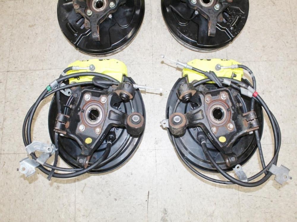 2018-2021 Subaru WRX STI OEM 6Pot 2Pot Brembo Brakes Calipers Rotors Spindles : Image 25
