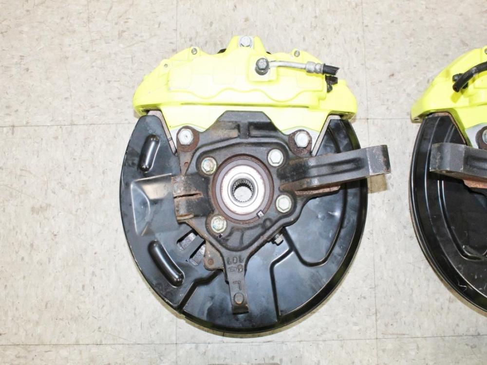 2018-2021 Subaru WRX STI OEM 6Pot 2Pot Brembo Brakes Calipers Rotors Spindles : Image 26