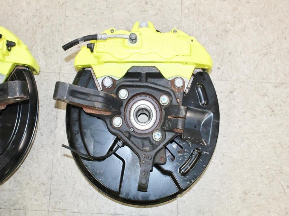 2018-2021 Subaru WRX STI OEM 6Pot 2Pot Brembo Brakes Calipers Rotors Spindles : Image 29
