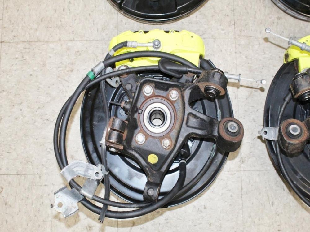 2018-2021 Subaru WRX STI OEM 6Pot 2Pot Brembo Brakes Calipers Rotors Spindles : Image 32