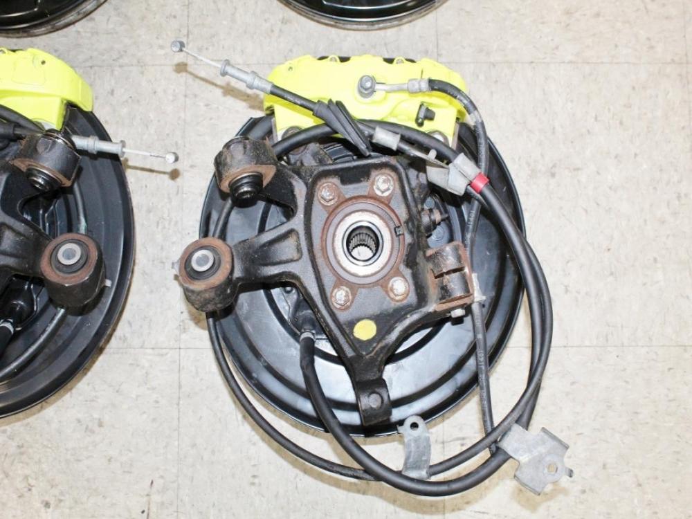 2018-2021 Subaru WRX STI OEM 6Pot 2Pot Brembo Brakes Calipers Rotors Spindles : Image 35