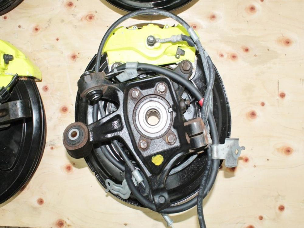 2018-2021 Subaru WRX STI OEM 6Pot 2Pot Brembo Brakes Calipers Rotors Spindles : Image 9