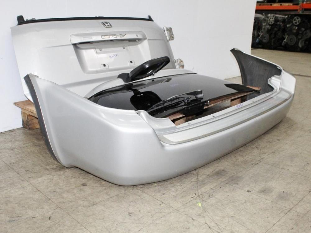 1997-2001 JDM Honda CR-V RD1 Spareless Rear End with Matching OEM Rear Bumper Rear Glass with Mirror: Image 11