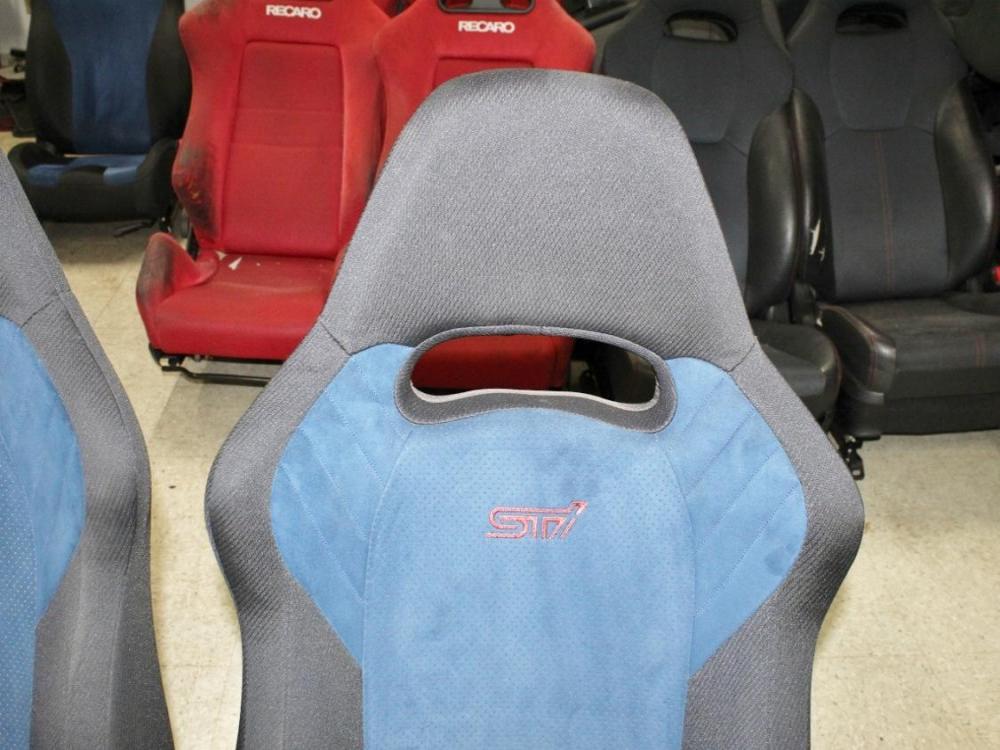 JDM 02-07 Subaru Impreza WRX STI GD OEM Seats Pair Version 7   : Image 5