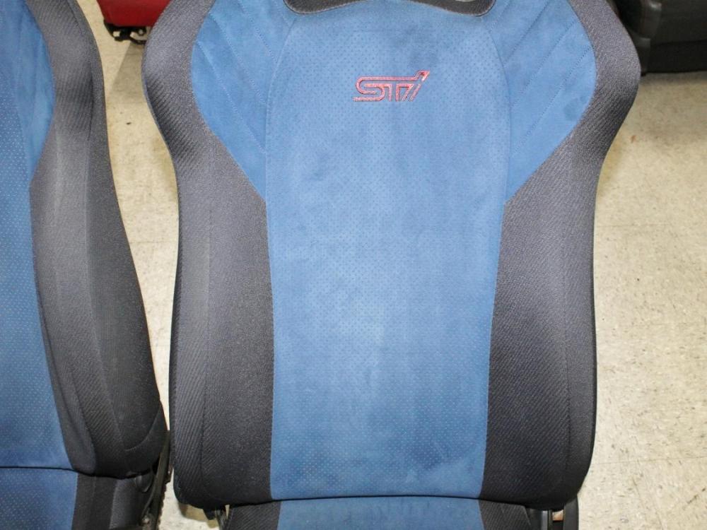 JDM 02-07 Subaru Impreza WRX STI GD OEM Seats Pair Version 7   : Image 9