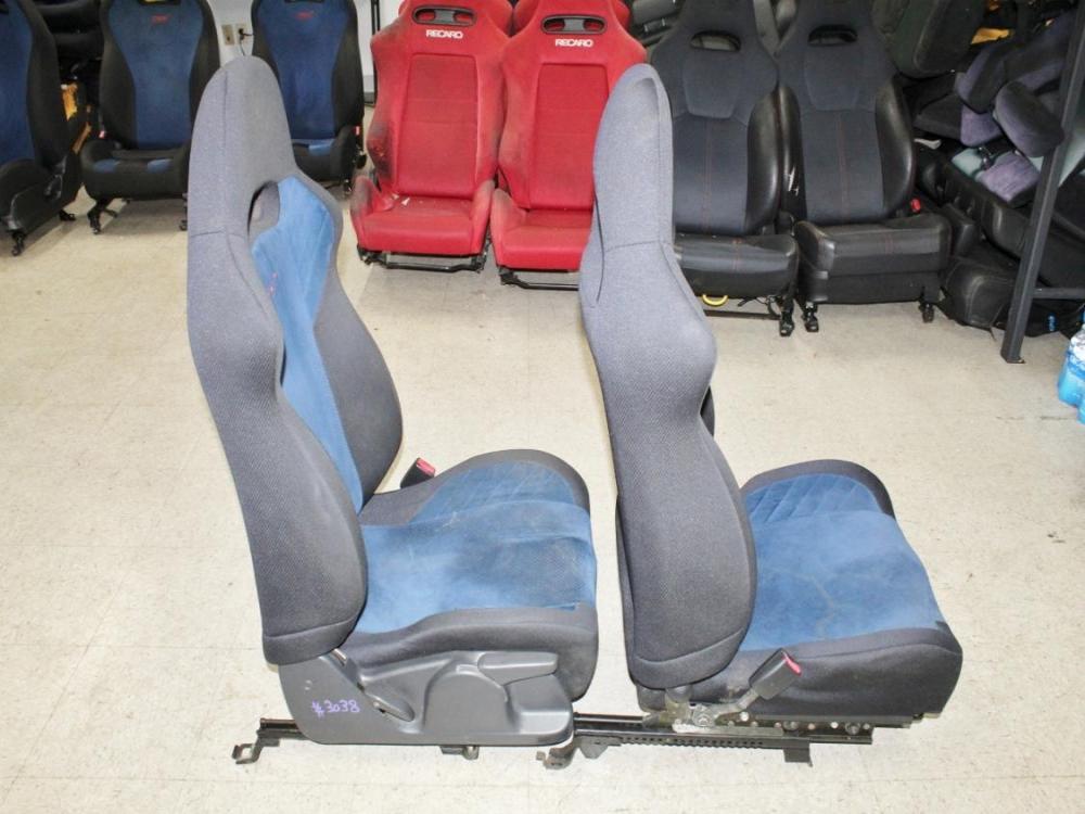 JDM 02-07 Subaru Impreza WRX STI GD OEM Seats Pair Version 7   : Image 19