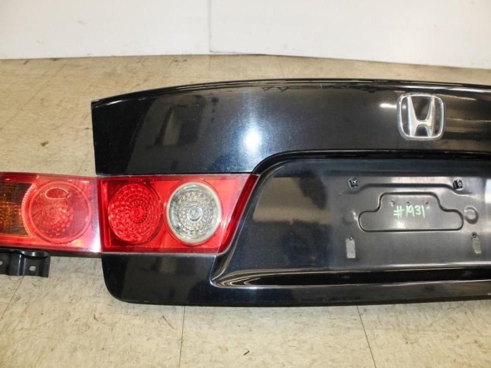 JDM HONDA ACCORD EURO R CL7 04-08 TSX OEM BLACK TRUNK & TAIL LIGHT SET: Image 7