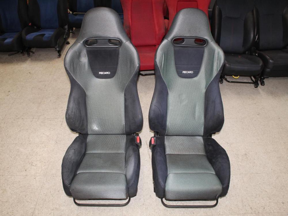 JDM Honda Accord Euro R OEM Recaro Front Seats USED fits 04-08 Acura TSX: Image 18
