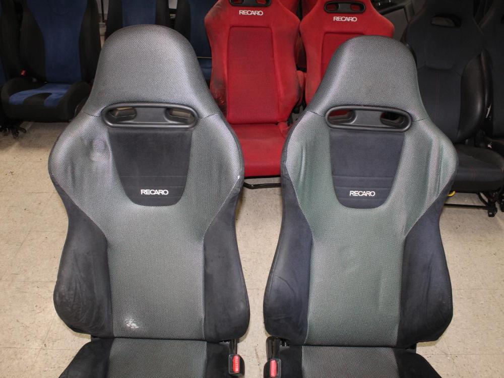 JDM Honda Accord Euro R OEM Recaro Front Seats USED fits 04-08 Acura TSX: Image 21
