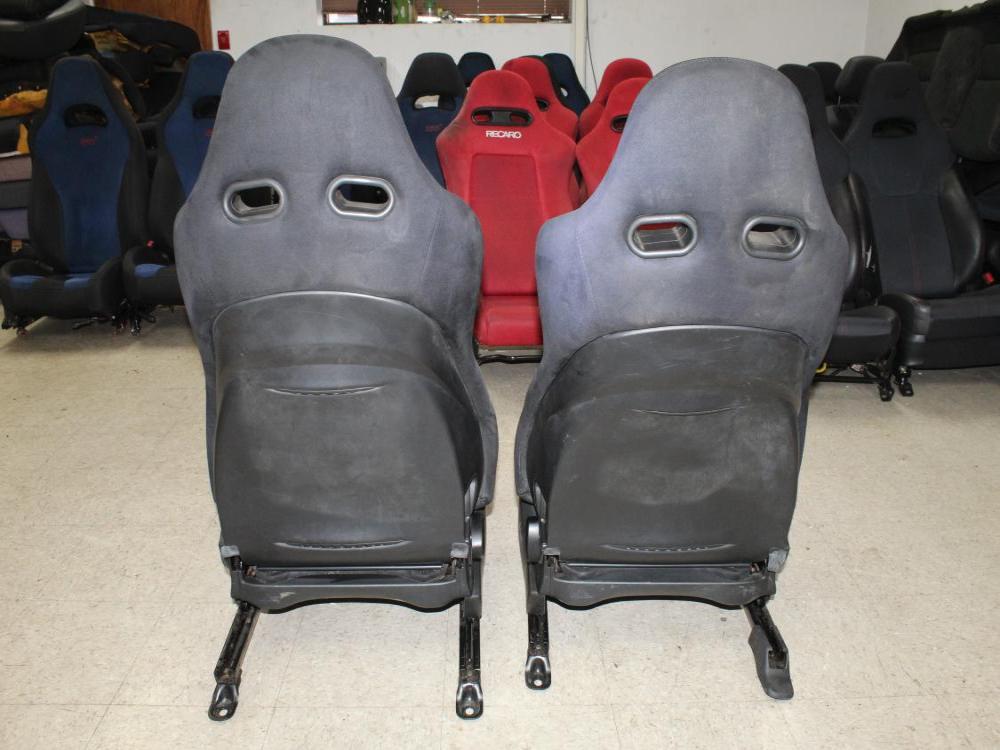 JDM Honda Accord Euro R OEM Recaro Front Seats USED fits 04-08 Acura TSX: Image 5