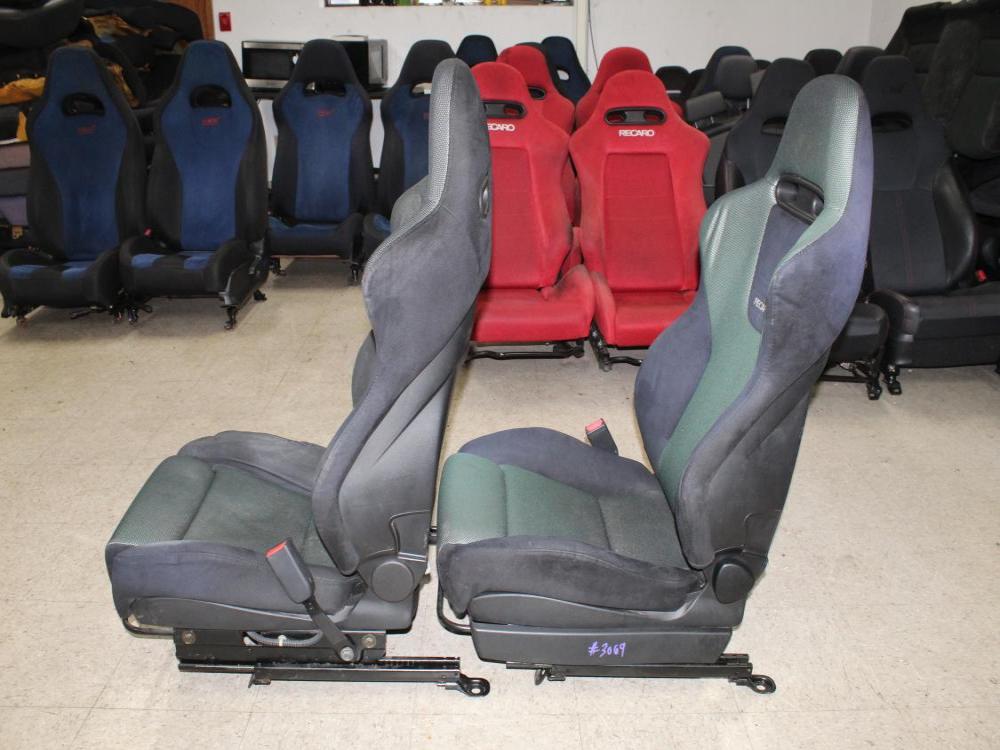 JDM Honda Accord Euro R OEM Recaro Front Seats USED fits 04-08 Acura TSX: Image 14