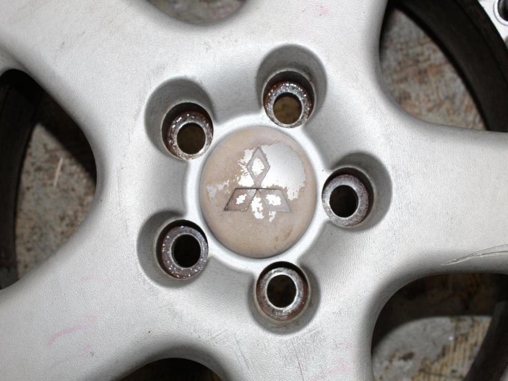 OEM Mitsubishi 3000GT Enkei 5x114.3 17x7.5 +46 Wheels with Tires: Image 2