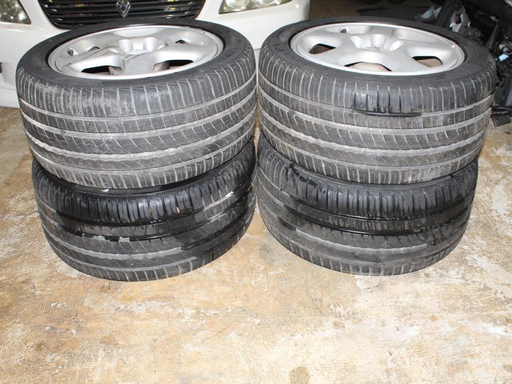 OEM Mitsubishi 3000GT Enkei 5x114.3 17x7.5 +46 Wheels with Tires: Image 10