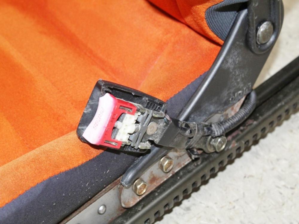 JDM Nissan Silvia S15 B Option Orange Seats - Rare Authentic Pair | MD JDM Motors: Image 37