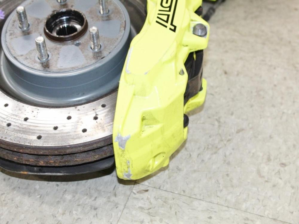 18-21 Subaru WRX STi OEM Brembo Brakes Front & Rear Sprindles Set: Image 25