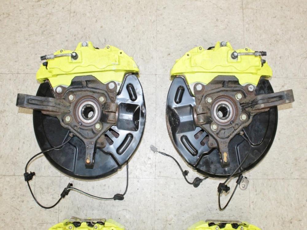 18-21 Subaru WRX STi OEM Brembo Brakes Front & Rear Sprindles Set: Image 34