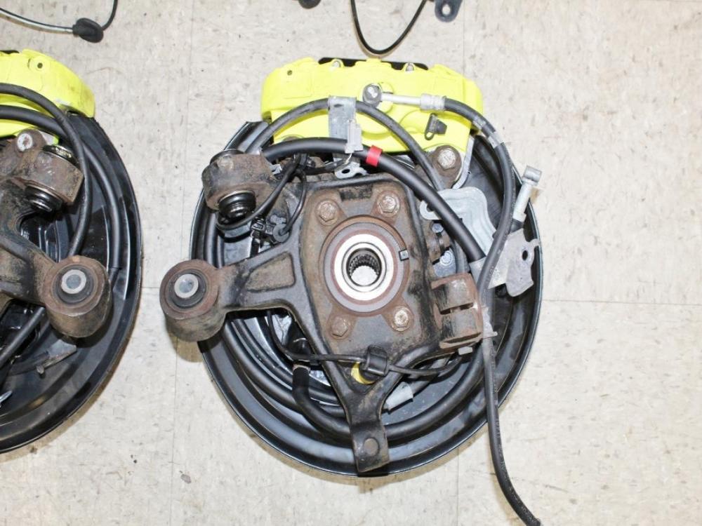 18-21 Subaru WRX STi OEM Brembo Brakes Front & Rear Sprindles Set: Image 45