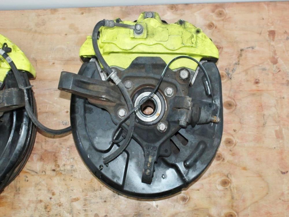 2018-2021 Subaru WRX STi OEM Brembo Brakes Front & Rear Sprindles Set: Image 13