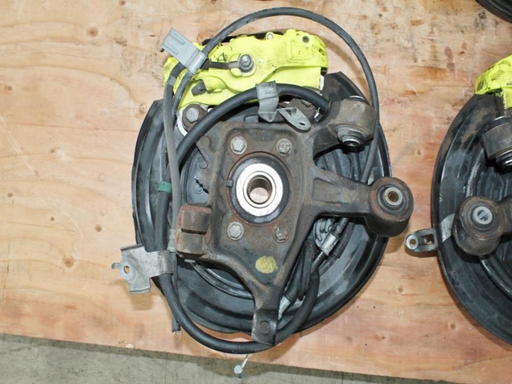 2018-2021 Subaru WRX STi OEM Brembo Brakes Front & Rear Sprindles Set: Image 14