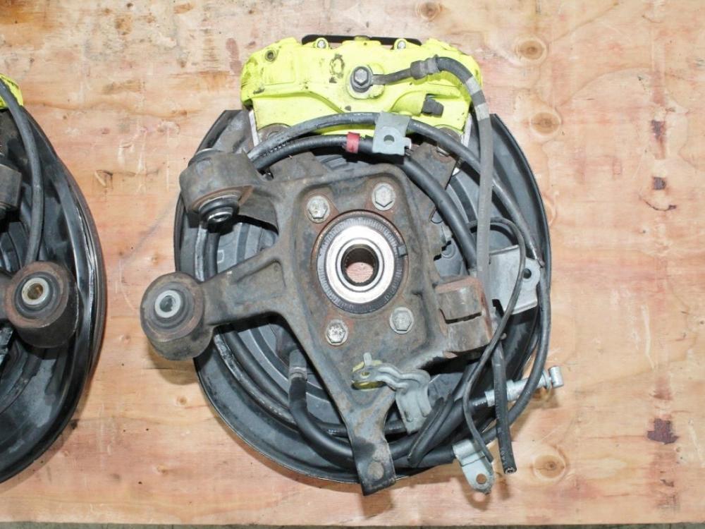 2018-2021 Subaru WRX STi OEM Brembo Brakes Front & Rear Sprindles Set: Image 15