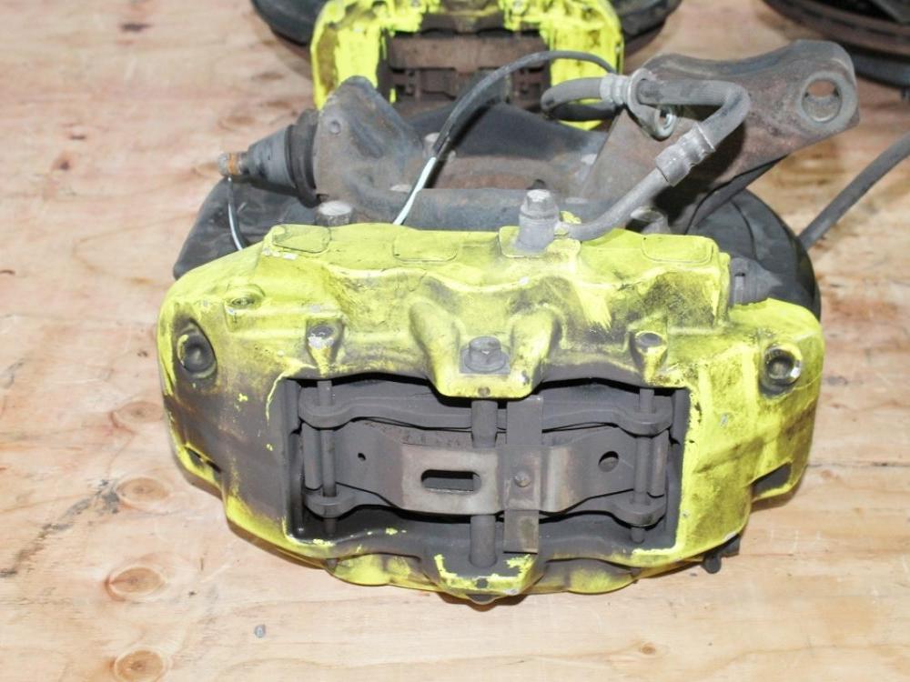 2018-2021 Subaru WRX STi OEM Brembo Brakes Front & Rear Sprindles Set: Image 16