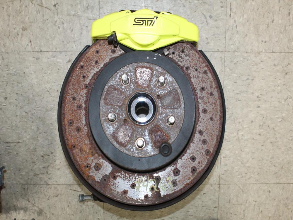 2018-2021 Subaru WRX STi OEM Brembo Brakes Front & Rear Sprindles Set: Image 17