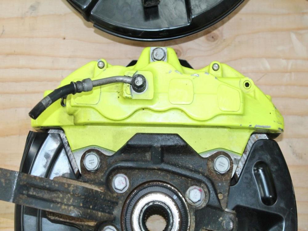 2018-2021 Subaru WRX STi OEM Brembo Brakes Front & Rear Sprindles Set: Image 14