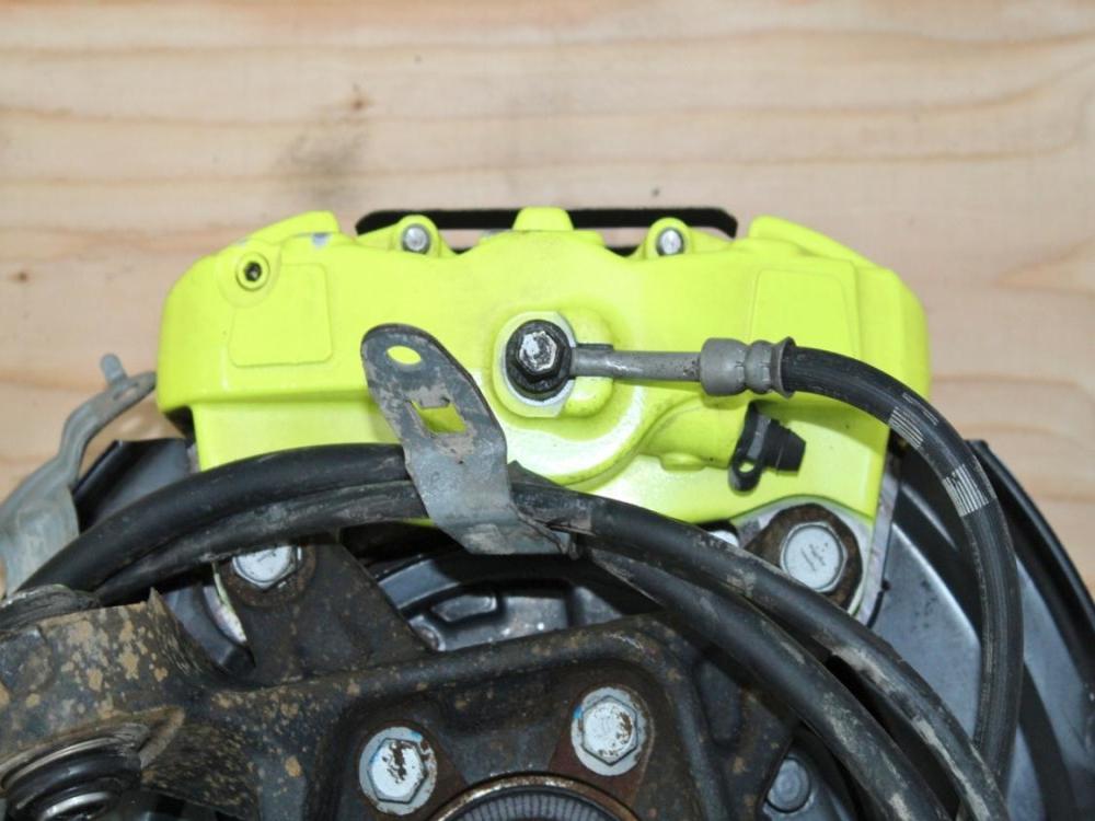 2018-2021 Subaru WRX STi OEM Brembo Brakes Front & Rear Sprindles Set: Image 16