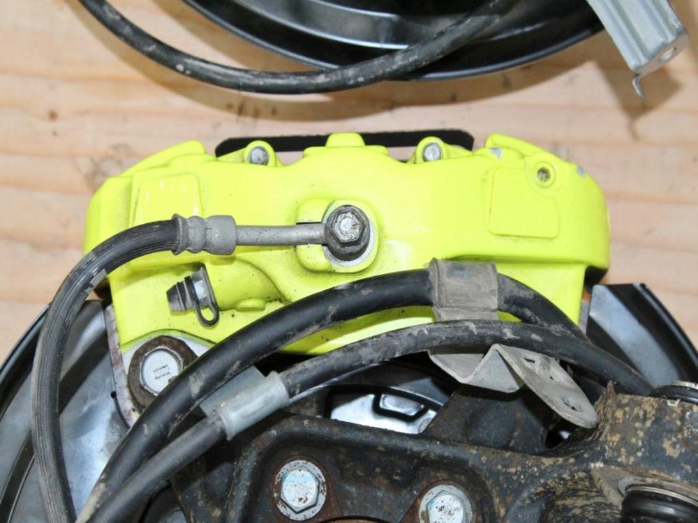 2018-2021 Subaru WRX STi OEM Brembo Brakes Front & Rear Sprindles Set: Image 18