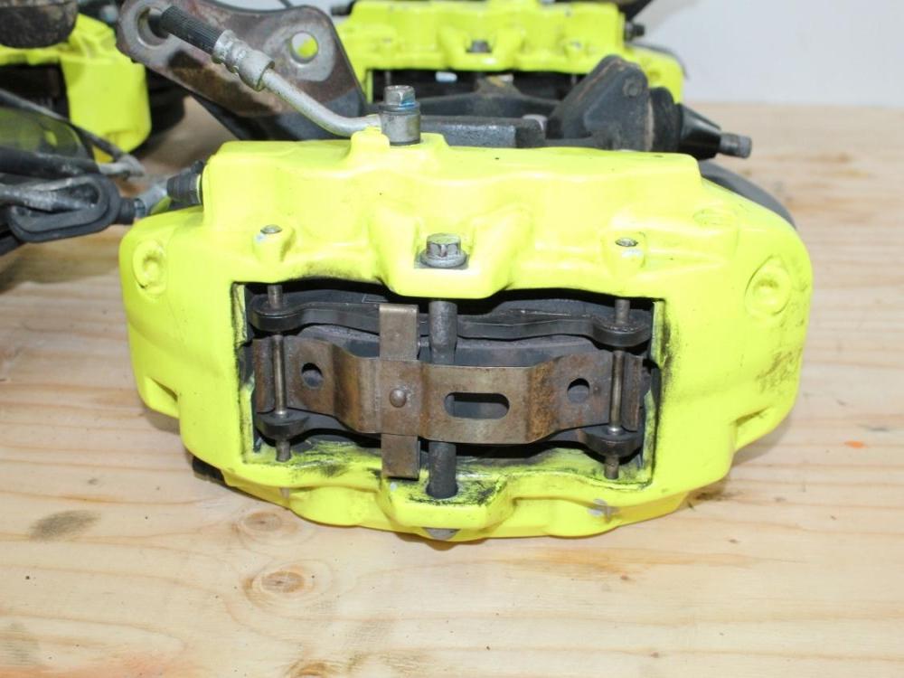 2018-2021 Subaru WRX STi OEM Brembo Brakes Front & Rear Sprindles Set: Image 20