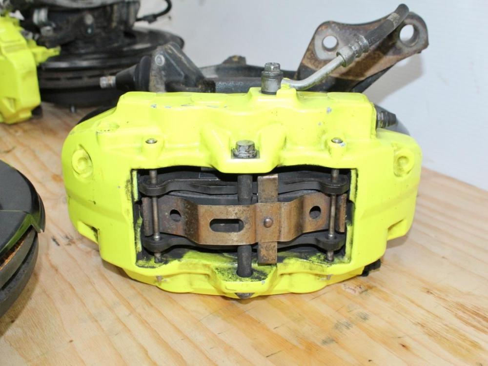 2018-2021 Subaru WRX STi OEM Brembo Brakes Front & Rear Sprindles Set: Image 21