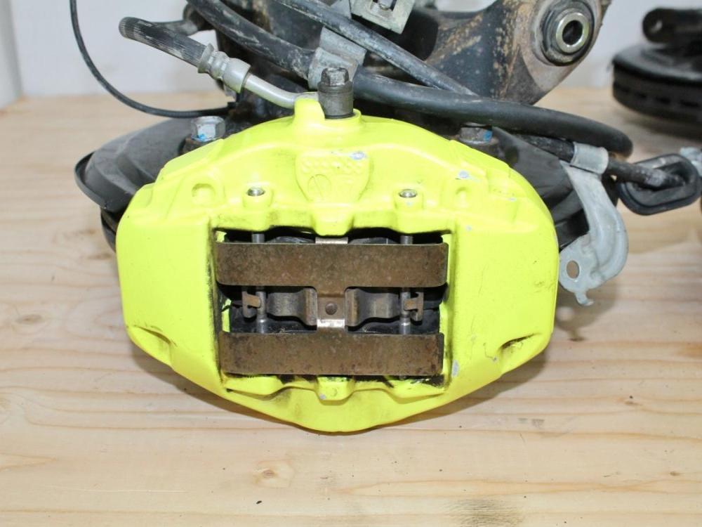 2018-2021 Subaru WRX STi OEM Brembo Brakes Front & Rear Sprindles Set: Image 22