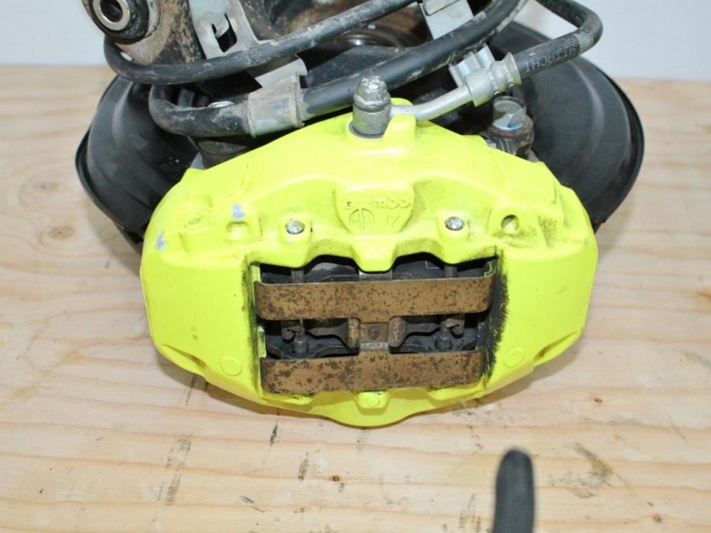 2018-2021 Subaru WRX STi OEM Brembo Brakes Front & Rear Sprindles Set: Image 23