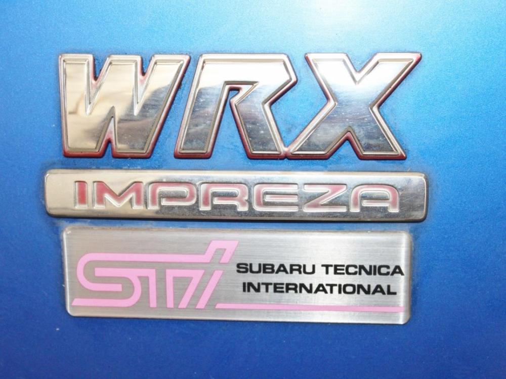 JDM 02-07 SUBARU IMPREZA WRX STI SEDAN OEM WRB TRUNK LID WITH V7 SPOILER: Image 7