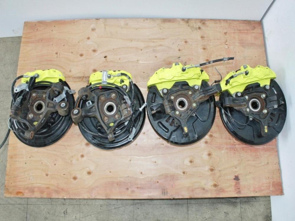 18-19-20-21 SUBARU WRX STI 6PISTON 2PISTON OEM BREMBO BRAKES CALIPERS SPINDLES: Image 16