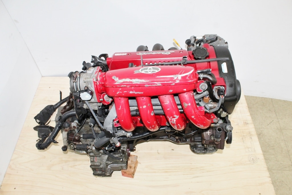 JDM TOYOTA CELICA ST202 3S-GE BEAMS VVTI ENGINE 5 SPEED MANUAL TRANSMISSION 2.0L: Image 10