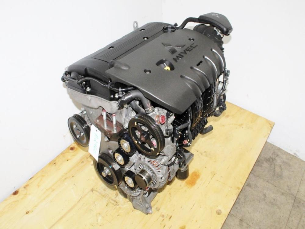 JDM 09-10-11-12-13 MITSUBISHI LANCER 2.4L 4B12 4 CYLINDER ENGINE: Image 2