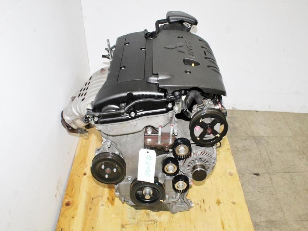JDM 09-10-11-12-13 MITSUBISHI LANCER 2.4L 4B12 4 CYLINDER ENGINE: Image 5