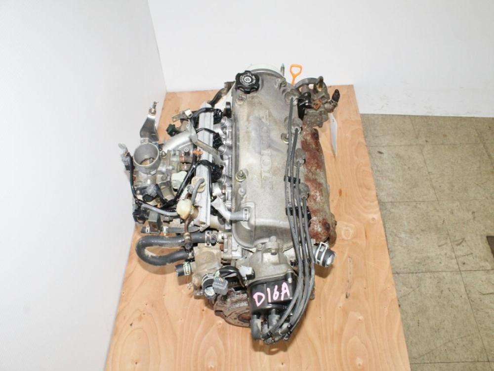 1996-2000 JDM Honda Civic D16A SOHC Engine 1.6L NON-Vtec CX DX LX Motor: Image 8