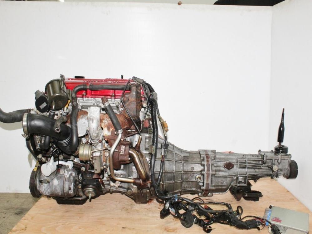 JDM Nissan Silvia S13 SR20DET Red Top Engine 5 Speed RWD Transmission 180SX 240SX Turbo 2.0L: Image 19