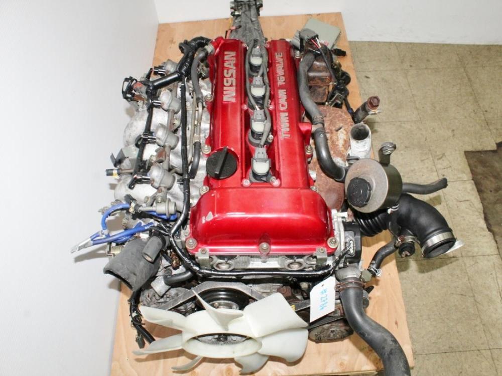 JDM Nissan Silvia S13 SR20DET Red Top Engine 5 Speed RWD Transmission 180SX 240SX Turbo 2.0L: Image 8