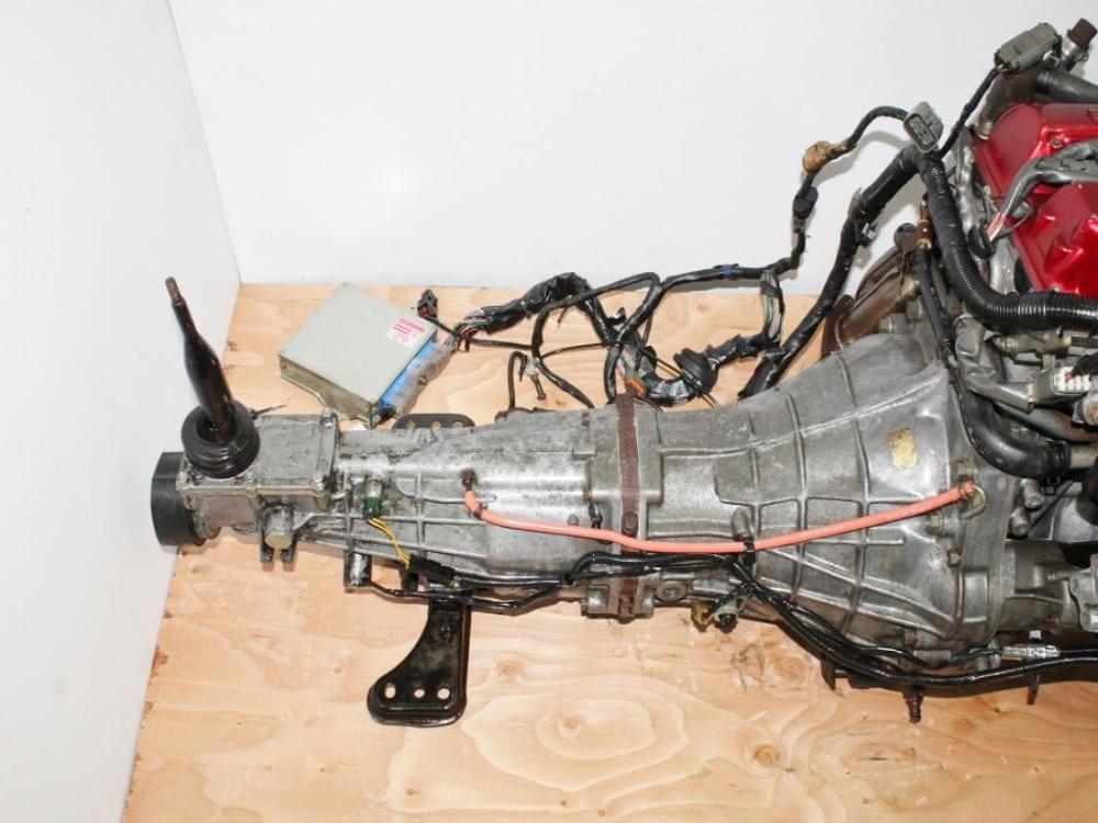 JDM Nissan Silvia S13 SR20DET Red Top Engine 5 Speed RWD Transmission 180SX 240SX Turbo 2.0L: Image 4
