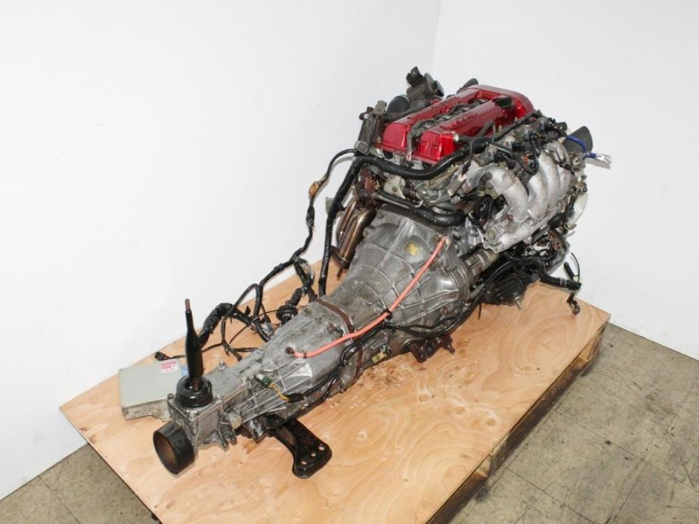 JDM Nissan Silvia S13 SR20DET Red Top Engine 5 Speed RWD Transmission 180SX 240SX Turbo 2.0L: Image 7