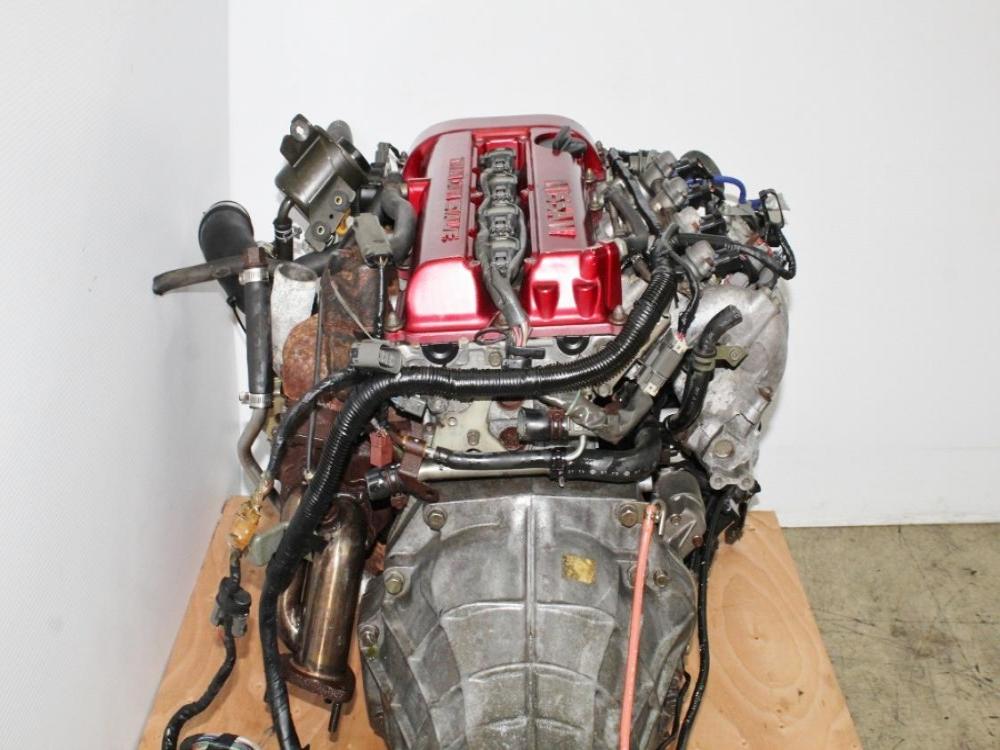 JDM Nissan Silvia S13 SR20DET Red Top Engine 5 Speed RWD Transmission 180SX 240SX Turbo 2.0L: Image 11
