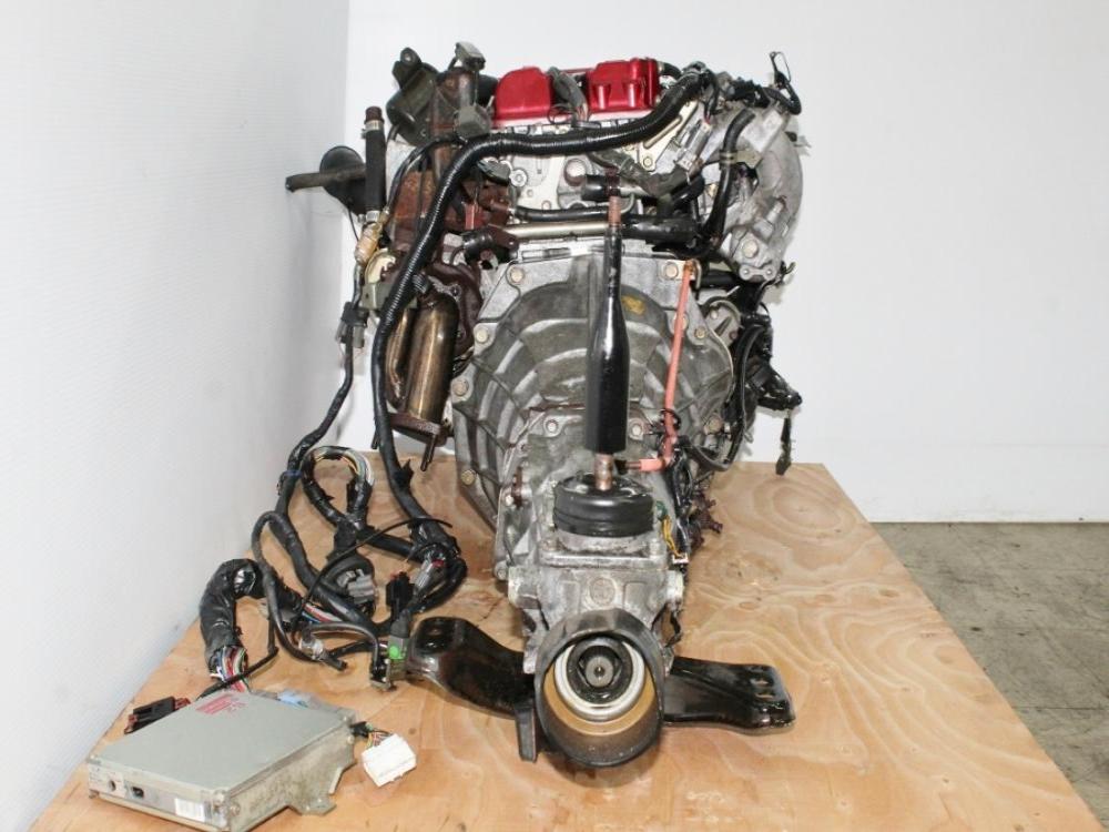 JDM Nissan Silvia S13 SR20DET Red Top Engine 5 Speed RWD Transmission 180SX 240SX Turbo 2.0L: Image 6