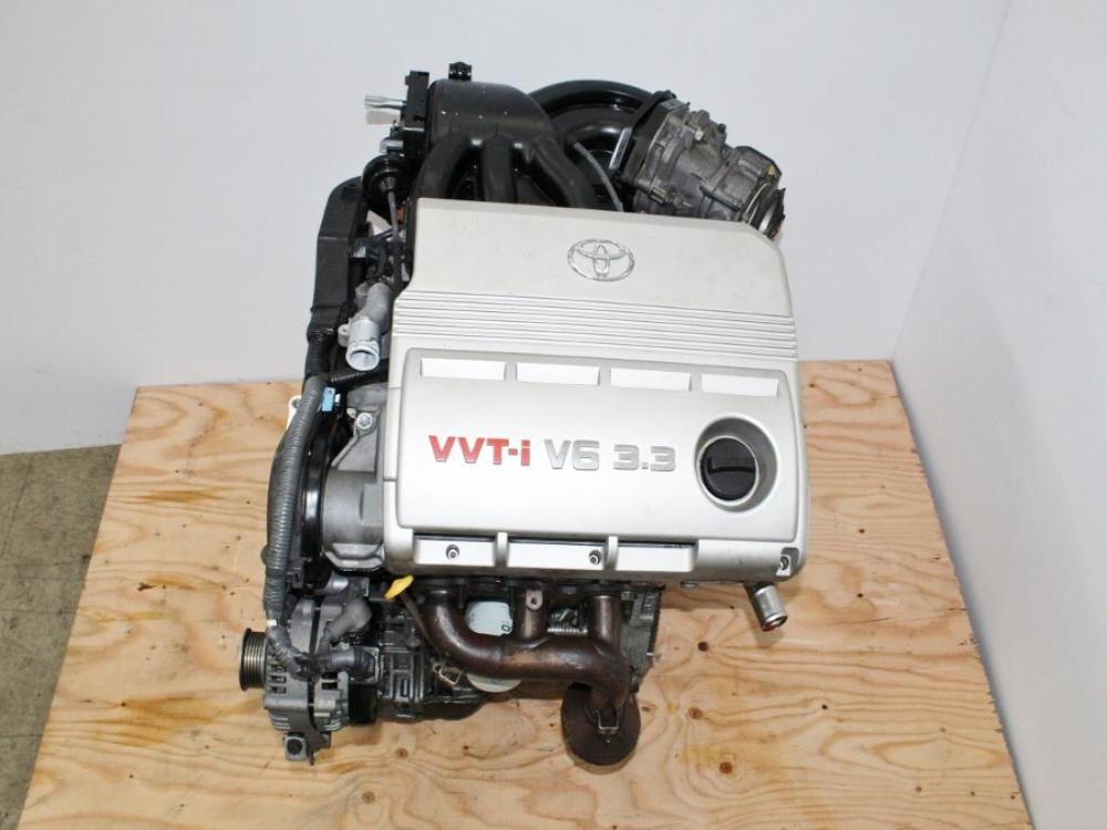 2004-2006 Toyota Sienna AWD JDM 3MZ-FE Engine 3.3L V6 All Wheel Drive: Image 9